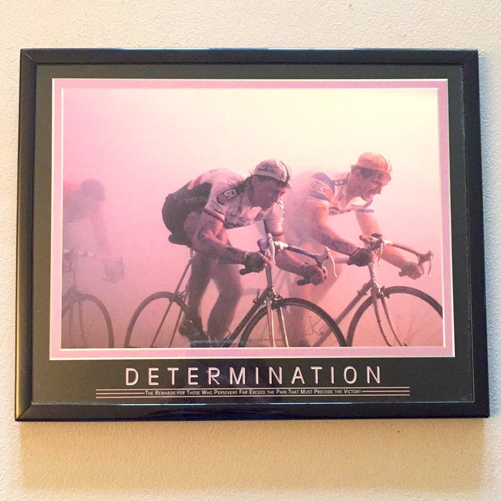 Motivational Cycling Print